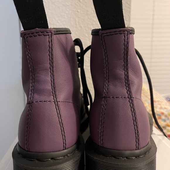 Rare Deep Purple Dr Martens NWOT - Picture 4 of 4